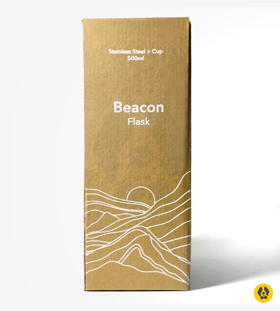 Stotodo Beacon Flask White 500 ml Bottle Packaging