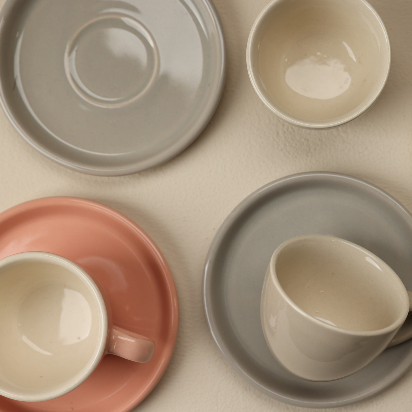 Espresso cup saucer set