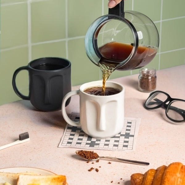 Resting Brew Face Mug