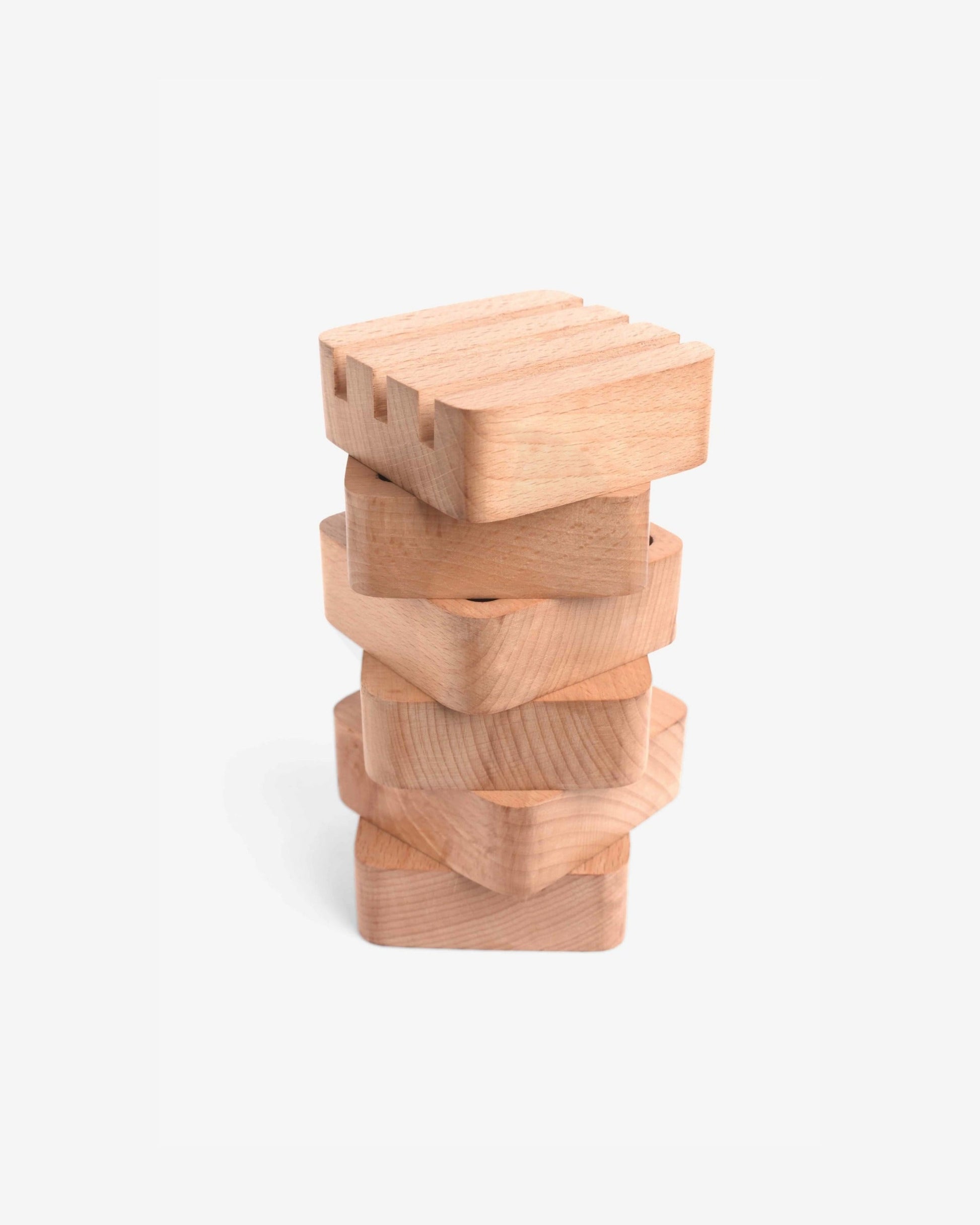 6 in 1 Wooden block organisers