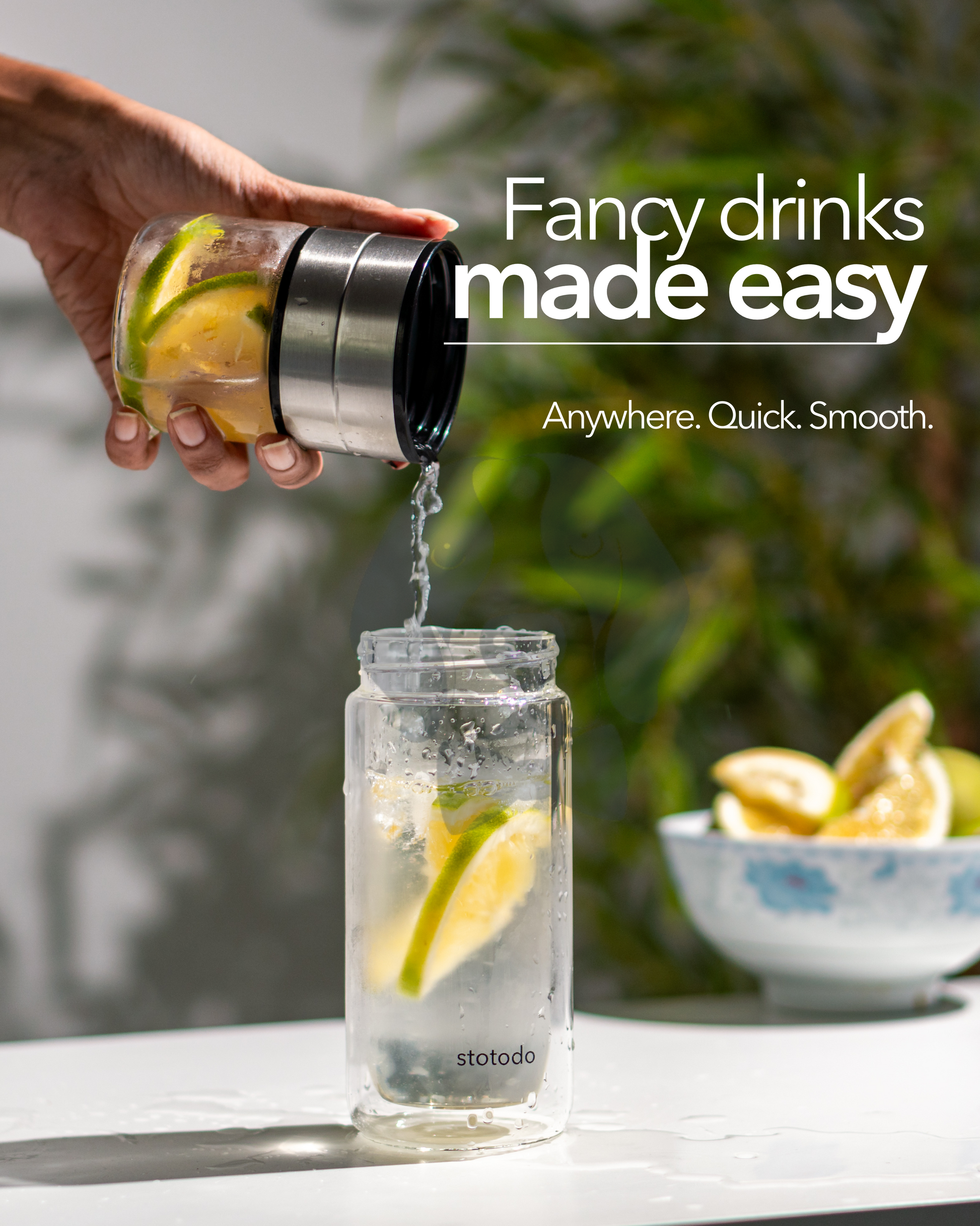 Brewski Shaker Infuser 300 ml Drink Mixer Quick Drink Smooth