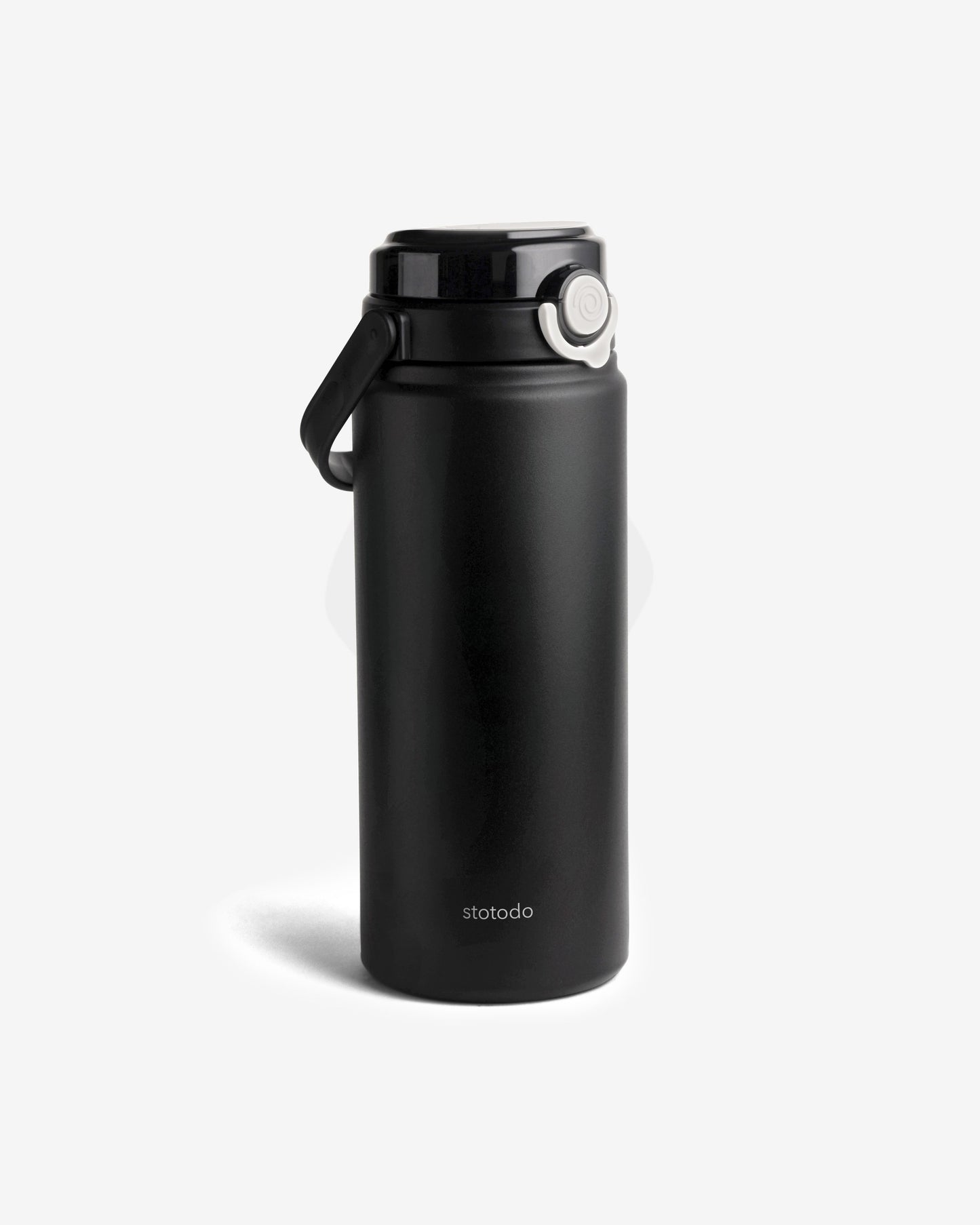 Stotodo Tank Dual Sipper Flask - Black 1.2L Bottle