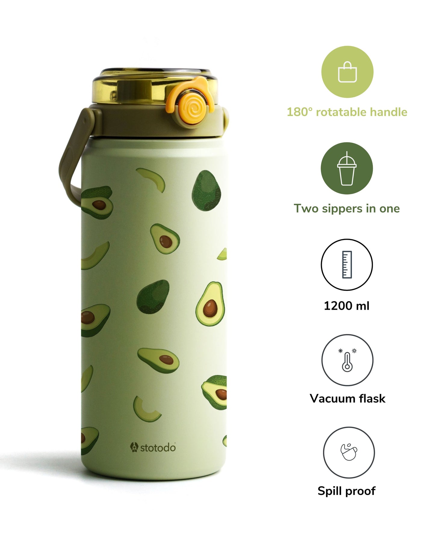 Tank Avocray | Limited Edition Insulated Sipper Flask