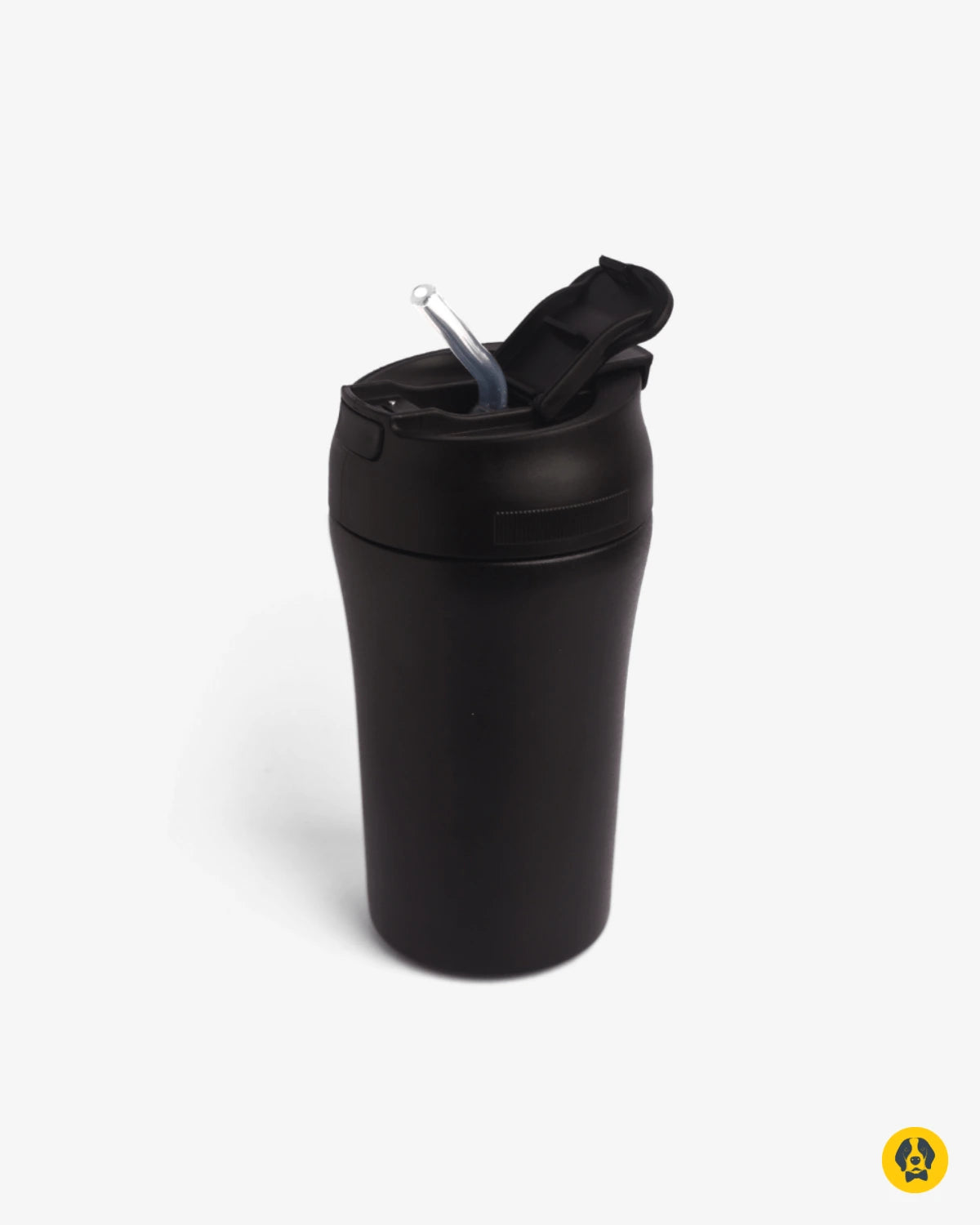 Mug, with Sipper Lid, Tea & Coffee Mug, Black, Stainless Steel, 330 mL -  MARKET99 – MARKET 99
