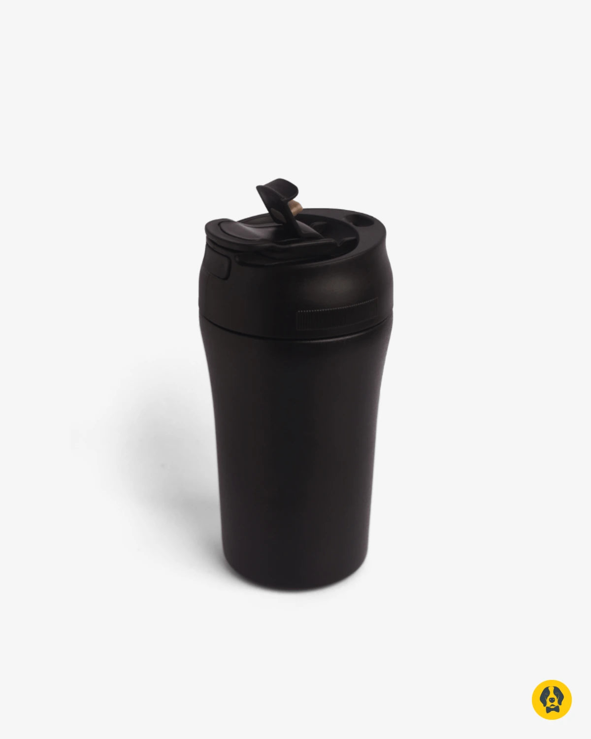 Sipsta black coffee mug