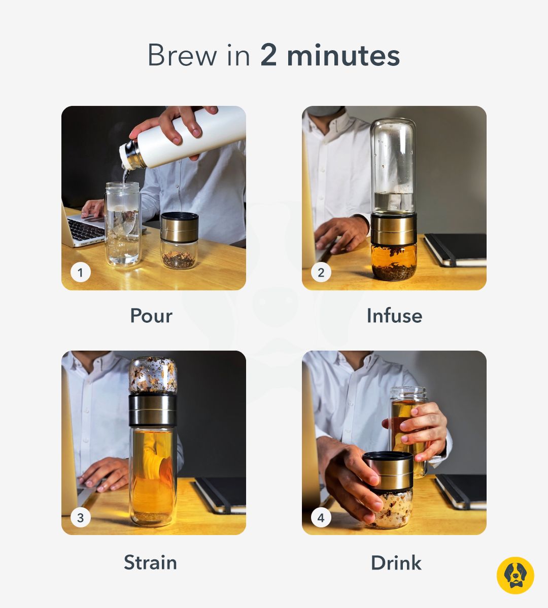 Brewski Shaker Infuser 300 ml How To Use