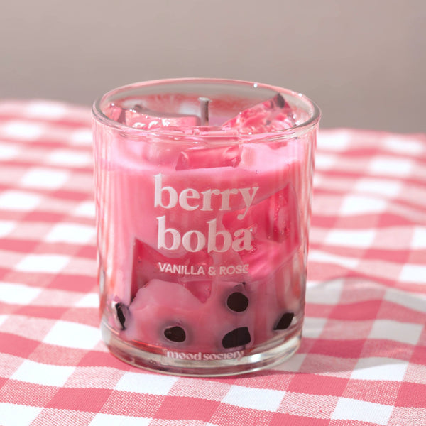 Berry Boba Candle