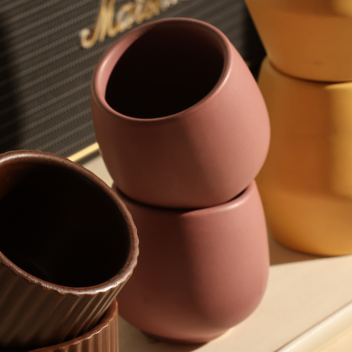 EBB - Handcrafted Ceramic Cup  (Set of 2)