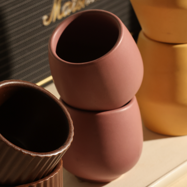 EBB - Handcrafted Ceramic Cup  (Set of 2)