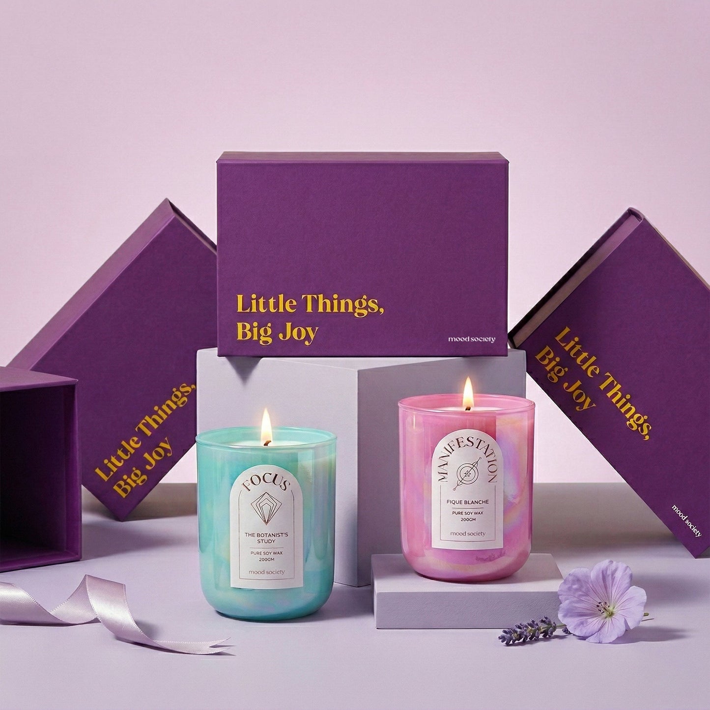 Manifestation & Focus Scented Candle Gift Box