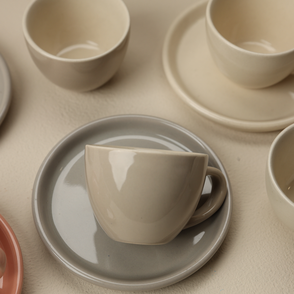 Espresso cup saucer set