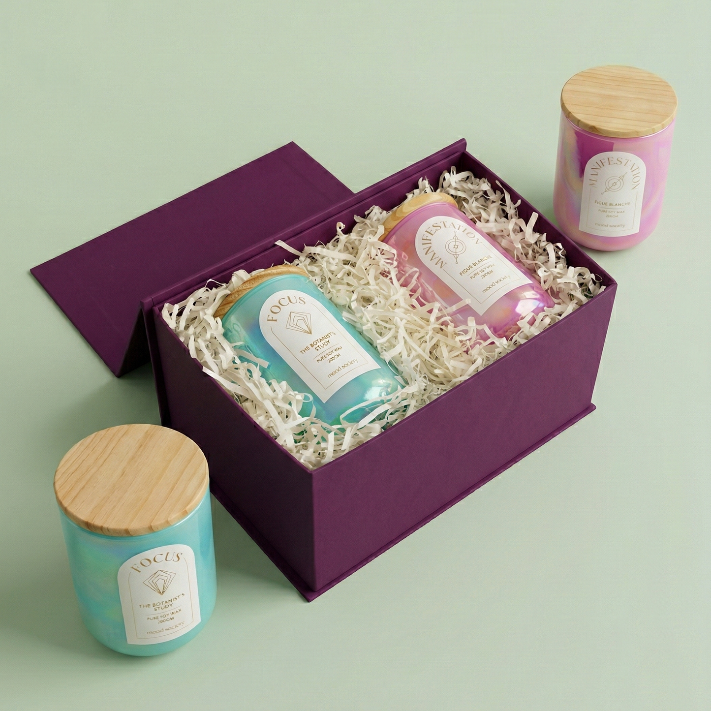 Manifestation & Focus Scented Candle Gift Box