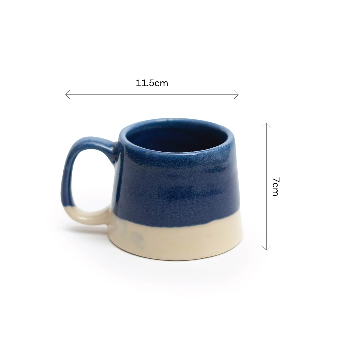 Indigo Drip Cup