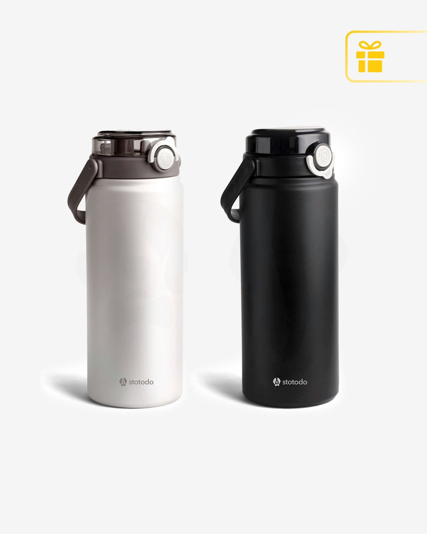 Tank dual sipper flask