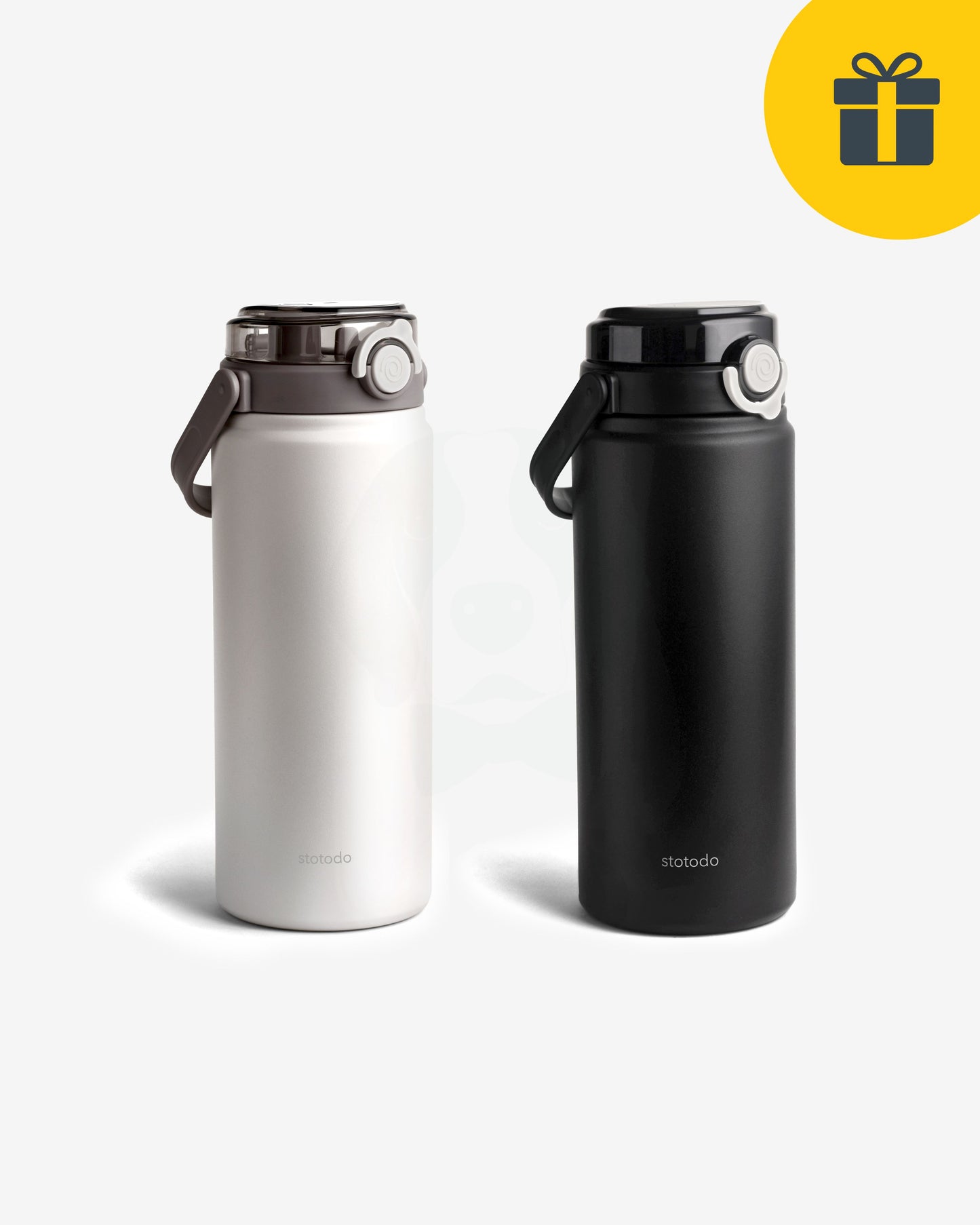 Tank dual sipper flask