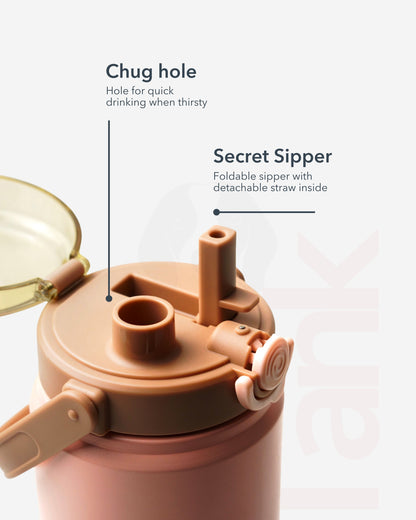 Limited edition - Tank dual sipper flask