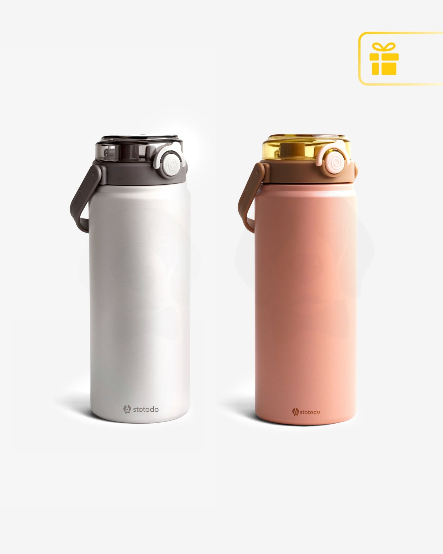 Tank dual sipper flask