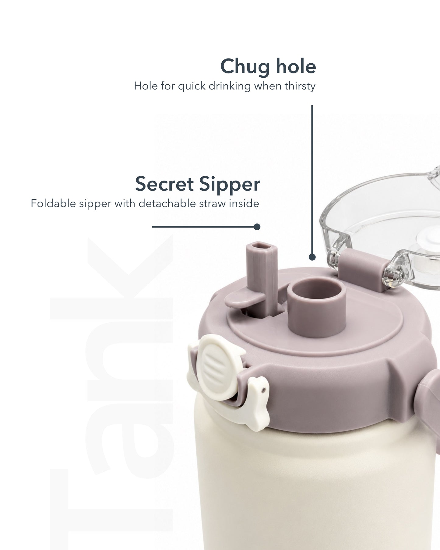 Tank Mini  | 800ml Insulated Dual Sipper