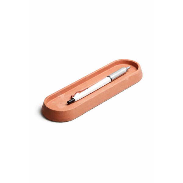 Linea Pen Tray – Jesmonite Desk Pen & Stationery Organiser