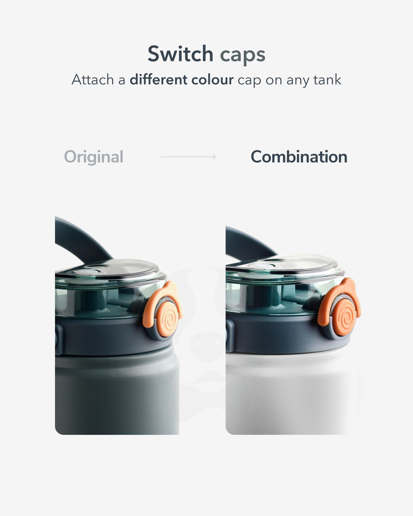 Dual Sipper Cap - Tank