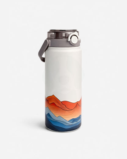 Tank dual sipper flask