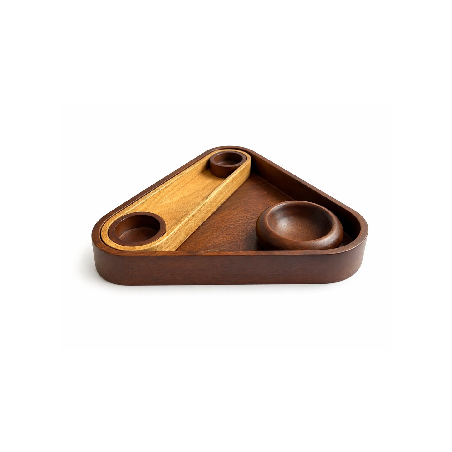 Chip & dip tray set