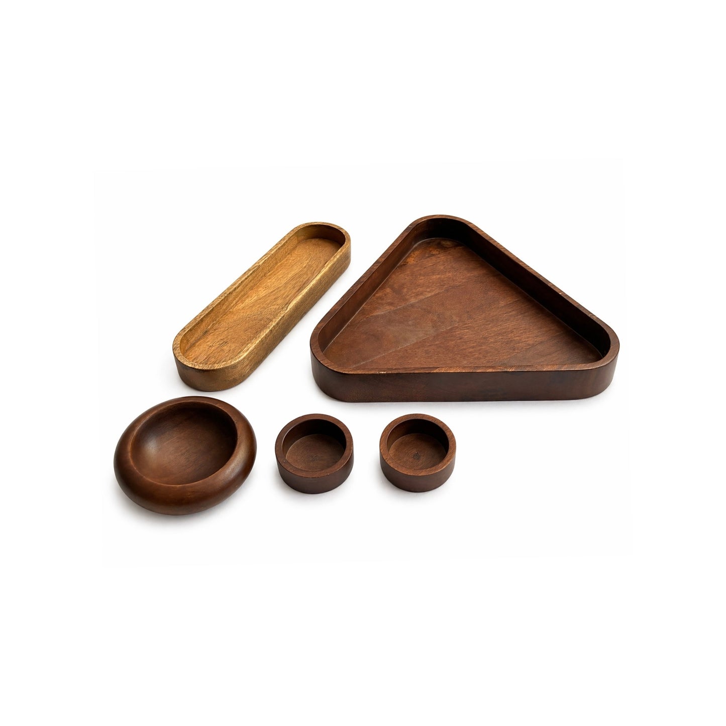 Chip & dip tray set