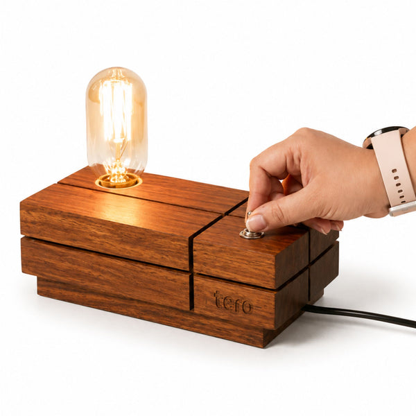 LUME Solid Wood Table Lamp