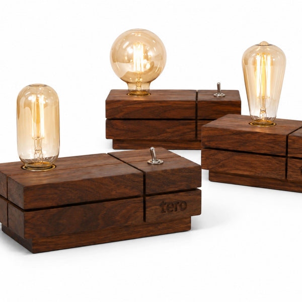 LUME Solid Wood Table Lamp